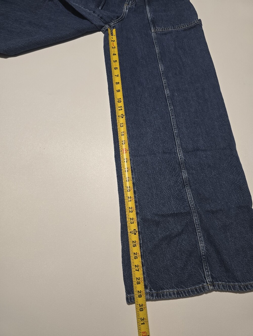 LEE High Rise Cargo Slouch Jeans Denim Size 28 - Picture 15 of 16